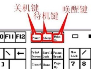 电脑键盘全图解析（探索电脑键盘的各个角落和功能）