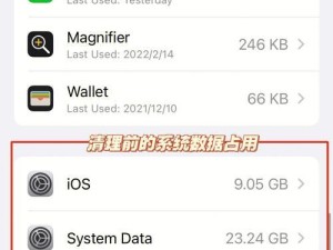 咋清理系统数据苹果手机