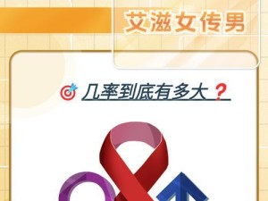 艾滋病女传男概率大吗？