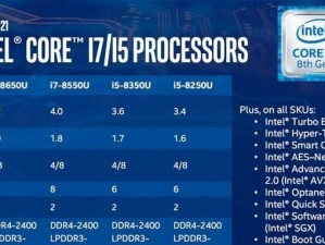 解析第八代IntelCorei5-8250U处理器的优势与性能（深入了解8250U处理器的规格和应用领域）